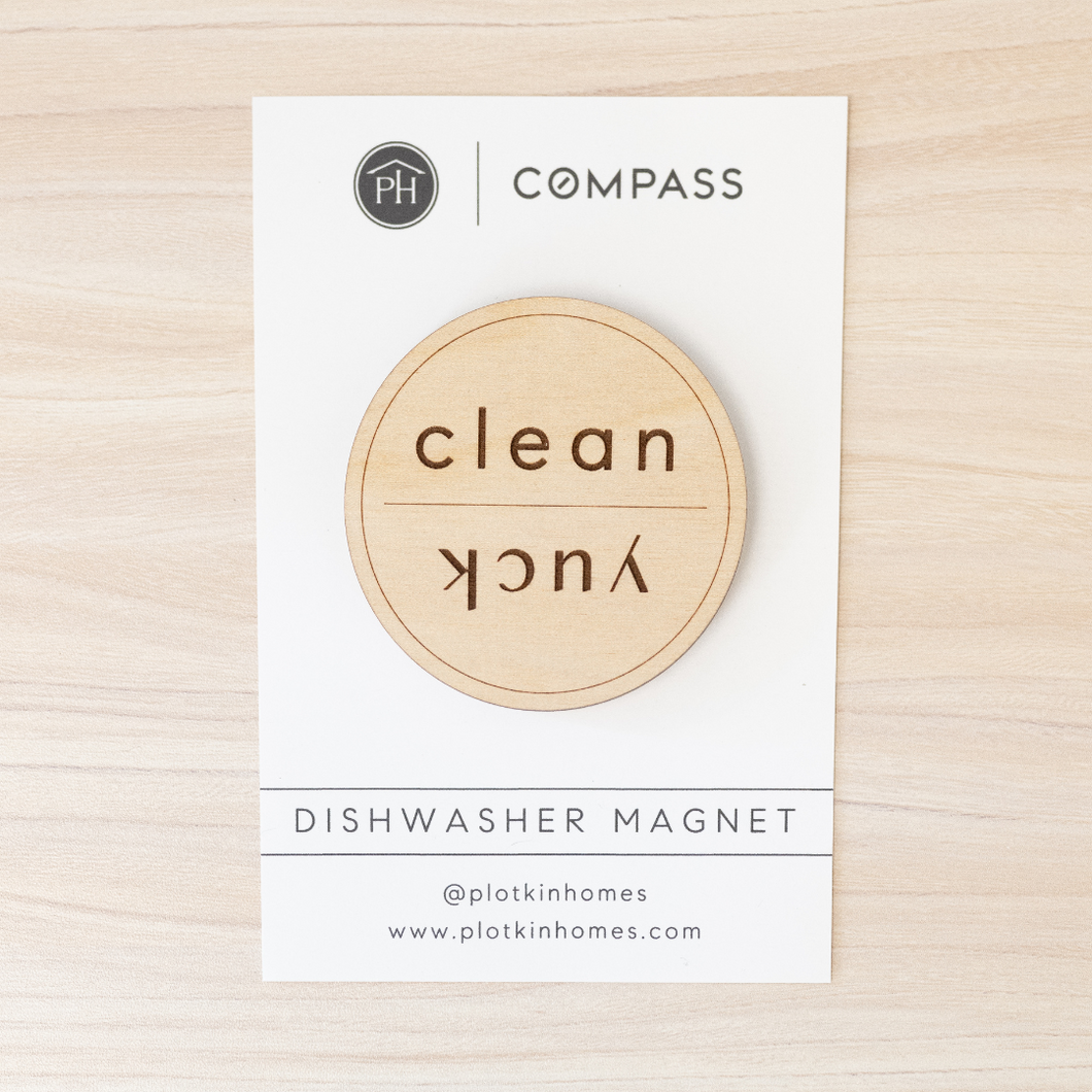 Compass Dishwasher Magnet