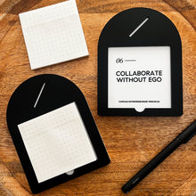 Load image into Gallery viewer, Compass Sticky Note Pad Holder
